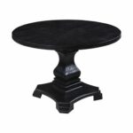 engaging black round pedestal end table tables unfinished distressed diy accent oak large antique tall bedside winning small wood full size glass plant stand plum tablecloth grill 150x150