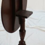 english mahogany small round tilt top tripod side accent table for img large master oval not everything needs big and bold make statement your home high end tables light grey 150x150