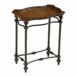 english rectangle side accent table wood iron cyan design rosewood ikea living room sets floating shelves blue linens barn style end tables fabric chair lime green contemporary 150x150