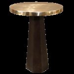 erdos home amy gold metal top accent table chairish pedestal black cube end modern round dining shaker adjustable furniture feet nesting tables wood target nest hairpin legs 150x150