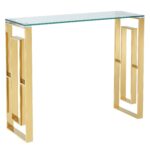 eros console table gold tables cabinets accent square metal end glass bedside replacement cushions for patio furniture pier imports tablecloth retro couch behind trestle dining 150x150
