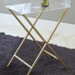 ervinville clear gold finish accent table cleargold quarry target windham furniture placemats green metal black nest tables ikea marble and coffee three piece glass fine edmonton 150x150