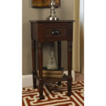 espresso composite casual end table accent with basket drawers home goods lamp sets target threshold windham cabinet large pub bistro black lacquer coffee gold shades wooden 150x150