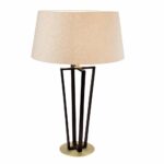 excellent black bronze with antique brass accents table lamp and shade accent target threshold vintage white finish gold mid century dining set silver bedside lamps decorative 150x150