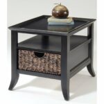 excellent small black rattan side table sofa box baskets chair bugs storage target wicker corner outdoor resin garden patio drawer accent full size bunnings seat changing dresser 150x150