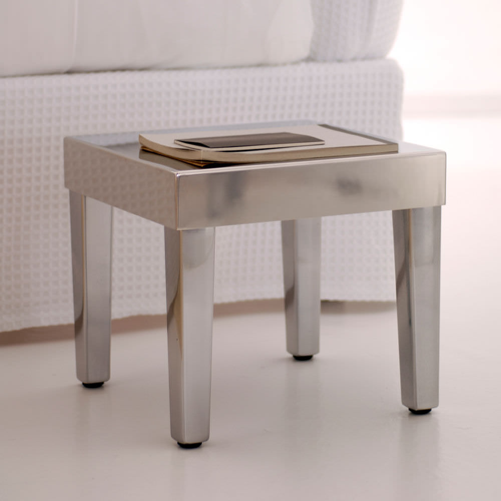 exciting leggy small side table featuring solid wooden materials fancy simple with metal body silver tones seamless white ceramic floor ideas tables furniture interior design