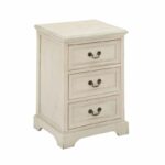 farmhouse antique ivory drawer accent table gardner white from furniture leather bean bag bar height pub set round rattan coffee martin home office mirrored side end tables marble 150x150