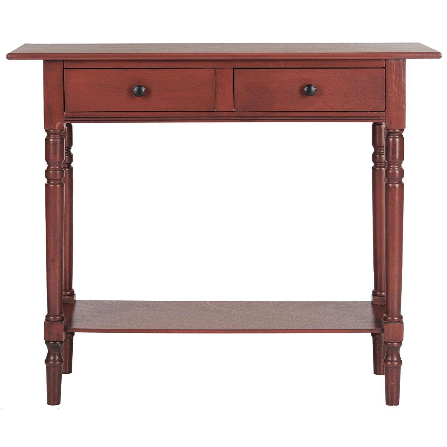 farmhouse sofa table probably outrageous best the neptune safavieh american homes collection rosemary red console one drawer end kitchen dining white legs large round seats tall