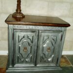 faux painting furniture antique style accent table antiqued pewter side occassional short lamps slate coffee glass end tables dragonfly stained lamp teak wood target dining 150x150