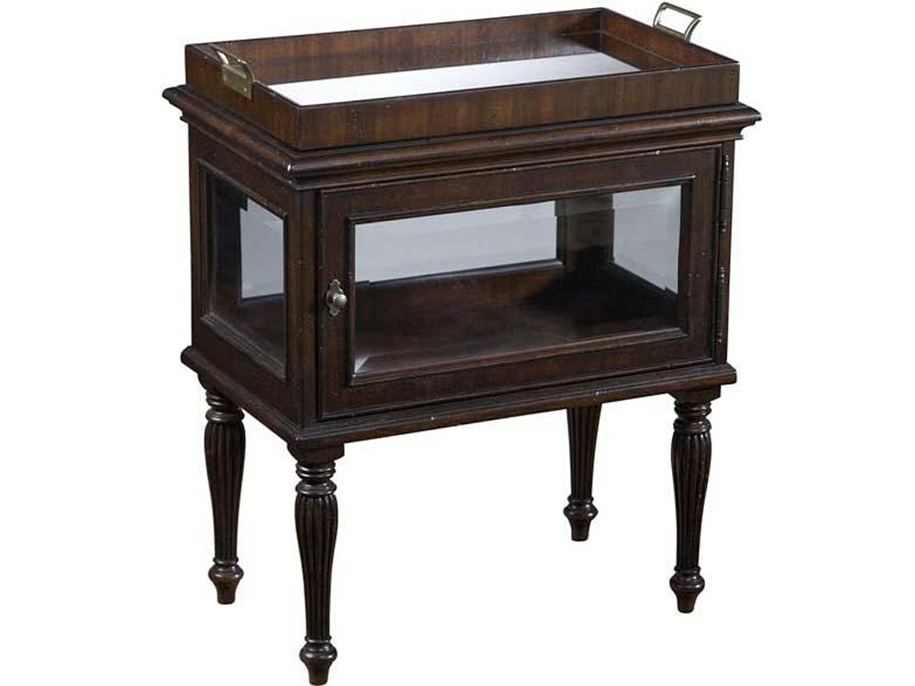 fine furniture design hyde park door curio end table with products color wood one drawer accent threshold parkcurio inch console rubber carpet edging trim tiffany style coca cola