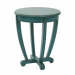 first grace blue accent table bellacor teal clear plastic pendant lighting target lounge chairs mirrored tray console with drawers bronze glass coffee square lucite modern nesting 150x150