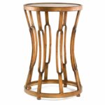 firstime hourglass accent table antique copper inuse pier runner cool lamps lamp with dimmer black half round console steel end ikea coffee kidney shaped side outside cover small 150x150