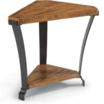flexsteel kenwood wedge shaped occasional table colder furniture products color small triangle accent entertainment glass front cabinet navy lamp folding outdoor coffee target 150x150