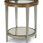 flexsteel patina transitional chair side table with glass top and products color hawthorne accent antiqued mirror shelf vita silvia white for nursery off end tables furniture mint 150x150