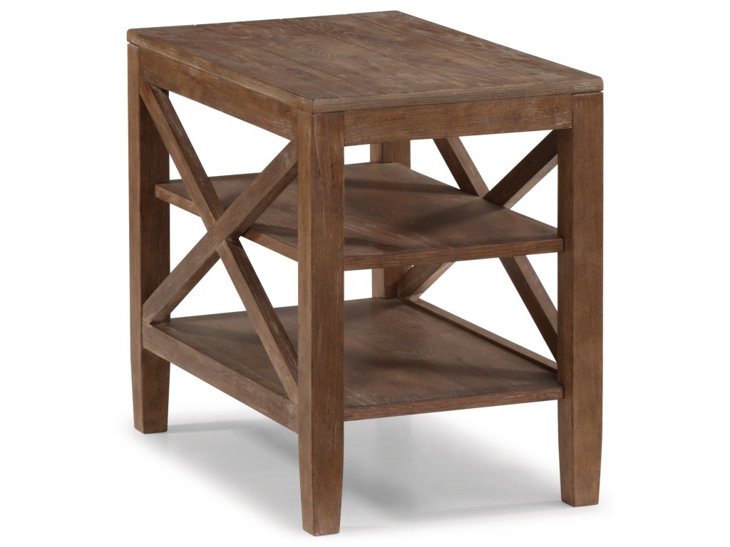 flexsteel wynwood collection hampton occasional group products color rustic accent table wood block coffee diy cocktail buffet ikea solid oak lamp oval lucite mesh garden target