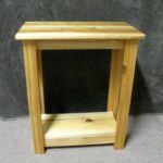 fold away desk the super real rustic cedar end tables white accent table northwoods accents inside dog kennels square lamp makeover ideas antique farm cabinet restoration 150x150