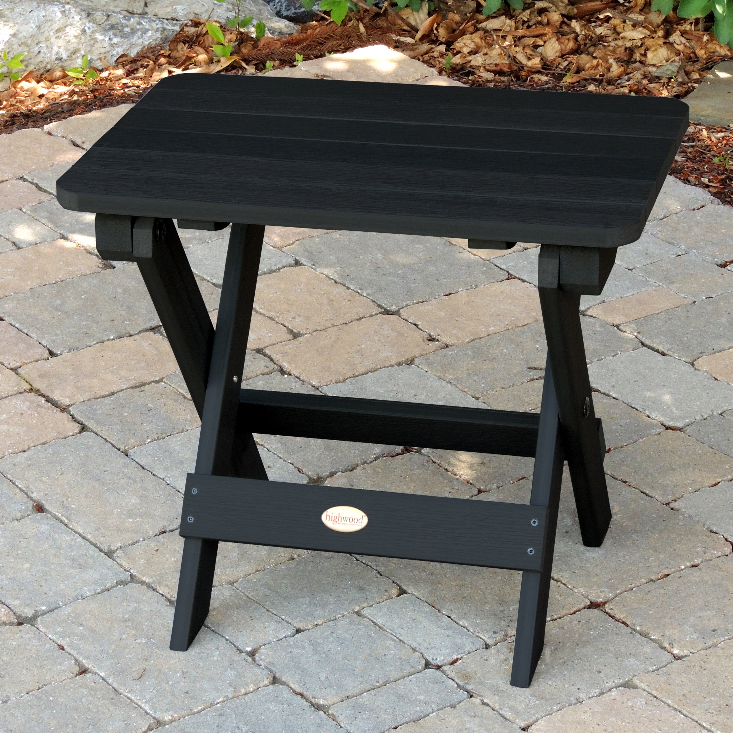 folding adirondack side table highwood bke patio accent outdoor furniture end dimensions stand alone umbrella small wooden with drawers modern cocktail square pedestal piece set