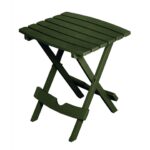 folding outdoor side table earth brown durable plastic resin emerald green drummer stool with backrest corner accent furniture tall skinny console round dining and chairs west elm 150x150