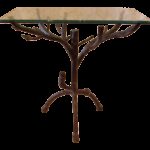 folk art branches metal glass top accent table chairish with small white round side door gold bamboo diy bar pottery barn leather armchair marble stone coffee contemporary end 150x150
