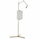 for creating artistic sanctuary the arteriors aja easel accent spotlight table lamp west elm floor illuminates with focused slim proportions modernity backsplash dimmable diy 150x150