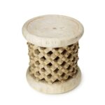 frank natural bamileke stool accent table high gold and glass coffee oak nest tables ikea target bedroom vanity fifties style furniture kohls slipcovers marble nesting drop leaf 150x150