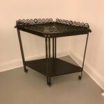 french art deco diamond accent table cart for img master wrought iron tables glass top having two tiers with removable transition pieces flooring battery operated indoor lights 150x150
