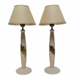 french ceramic table lamps with gold accent pair chairish target metal headboard clearance outdoor chairs jute rug white slipcovers decorative legs amish oak end tables west elm 150x150