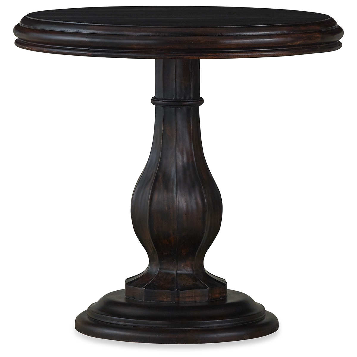 french quarter vintage black side table round pedestal accent vdk antique bramble mahogany larger email friend pink tiffany style lamp west elm mirror low marble coffee large top