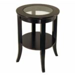 frenchi home furnishing genoa espresso end table the tables accent chess side antique drop leaf wooden storage crates ikea with cooler middle carpet threshold trim industrial 150x150