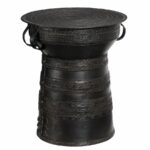 frog rain drum tall table accent tables side end black coffee pottery barn contemporary dining furniture top patterned rug small with drawer ashley set porch patio apothecary 150x150