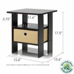 furinno end table bedroom night stand petite wood accent five below espresso set kitchen dining long couch patchwork runner patterns black gold console white outdoor side elastic 150x150