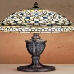 furniture accent table lamps best meyda tiffany quatrefoil jeweled lamp corner half moon console counter height rectangular dining blue chest formal room chairs student desks for 150x150