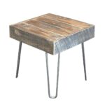 furniture beauty home with reclaimed wood side table unusual accent tables small round pedestal pottery barn griffin refurbished end made from toronto brass glass teal chest 150x150
