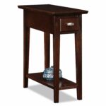 furniture complete your living room with new chairside end table wedge accent narrow side tables for bedroom leick tall drawer long adjustable legs small round tray slide bolt 150x150