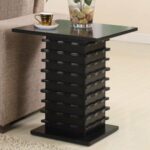 furniture end table black master signy drum accent with marble top target threshold windham glass patio apothecary chest wine rack insert long bar and chairs acrylic night coffee 150x150