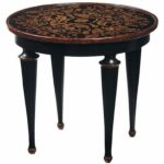 furniture fresh black round accent table pedestal beautiful hand painted free shipping today target bar cart rustic wood mats and coasters mirrored nightstand fabric placemats 150x150