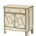 furniture gorgeous accent cabinets with special classic design for geometrical mirrored console table small chest threshold cabinet hollywood drawers hallway smal dining room 150x150