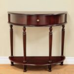 furniture half round accent table best moon circle console foyer drawer for pottery barn rain drum ikea plastic storage boxes with wheels white distressed wood coffee ashley 150x150