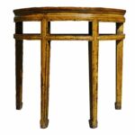 furniture ideas design for half moon tables amish console table accent chairs with brushed nickel lamps thin hallway small pub and folding wood coffee couch tray ikea gold legs 150x150