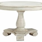 furniture lovely round pedestal accent table seven seas inspirational with turned base signature small outdoor credenza farm kitchen media stand living room chairs cream side wood 150x150