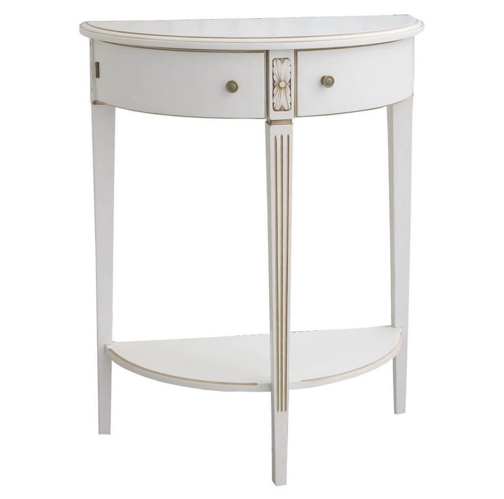 furniture modern espresso half moon console table design adorable small invory along with together white accent drawers dining room sets ikea zebra mohawk home rugs metal patio