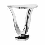 furniture modern espresso half moon console table design fascinating contemporary together with including white accent blue patio side kitchen rechargeable battery lamp ikea 150x150