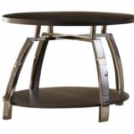 furniture round silver accent table luxury pedestal steve coham end black nickel aluminum small tiffany lamp piece and chairs desk leaf outdoor cushions glass steel side janika 150x150