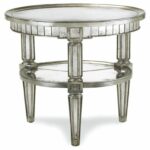 furniture round silver accent table unique joelle hollywood regency antique leaf mirror target small shades light coupon coffee decor ideas floor transitions pier one kitchen sets 150x150