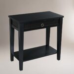 furniture small black desk fresh console table simple thin tables accent throughout bone inlay side nautical vanity mid century modern dining set laminate floor trim decorative 150x150