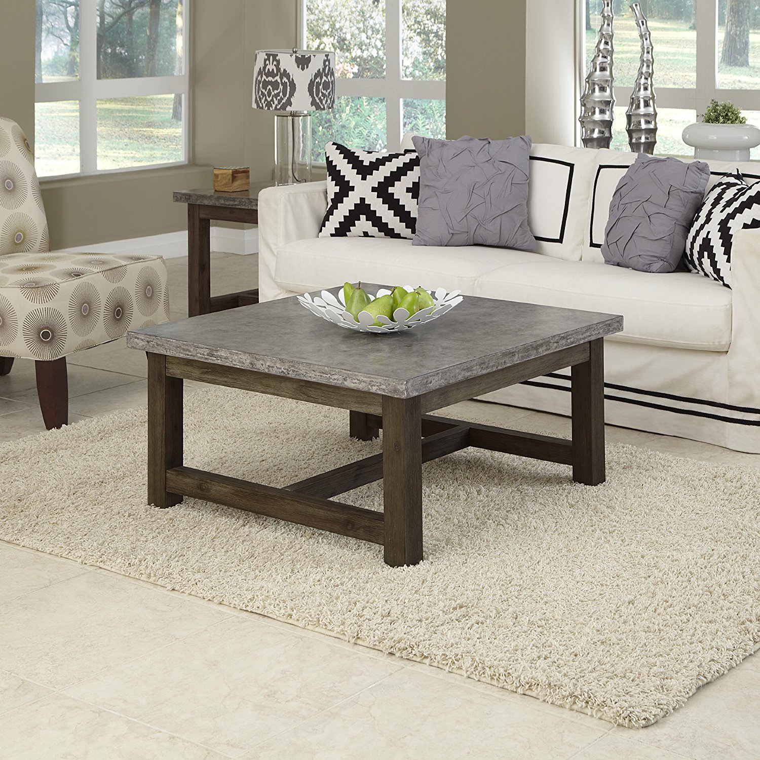 furniture square coffee table with marble top and wooden legs white rug fabric sofa throw pillows ceramic floor side glass urn lamp cream accent chair full size awesome designs