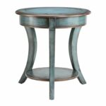 furniture turquoise accent table unique southwest inspirational washed round rustic vintage aged target nautical end lamps chair side with and usb for charging electronics designs 150x150