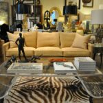 furniture unique living room design with lucite coffee table zebra rugs and beige loveseat decorative cushions plus ikea side lamp gray accent chair inexpensive sofa tables patio 150x150