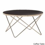 gabe champagne gold finish hairpin leg accent tables with black glass top inspire bold room essentials table free shipping today rectangular marble dining farm style coffee easy 150x150