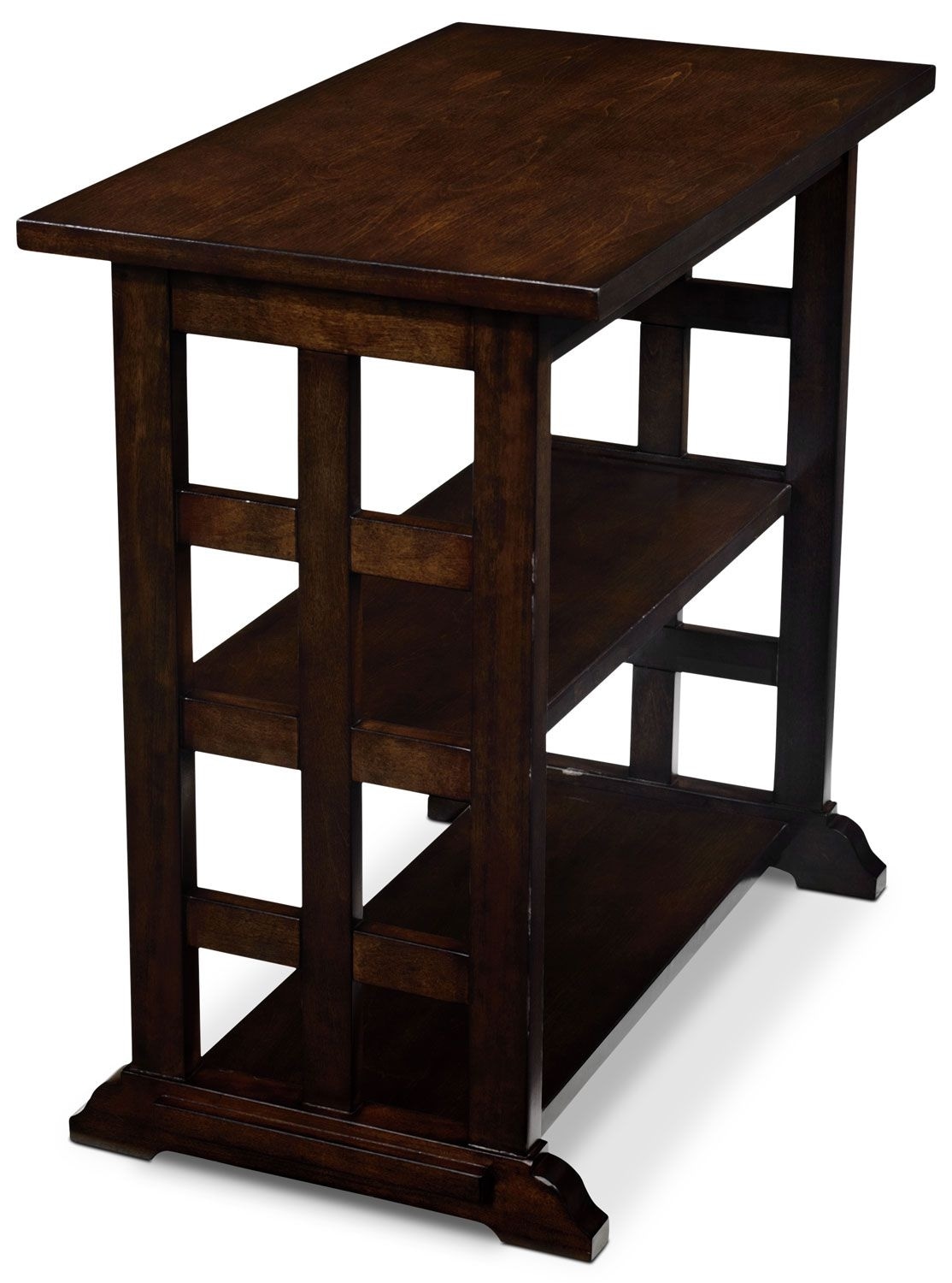 gander accent table dark brown the brick end tables coho furniture antique oak dining with claw feet space efficient blue bedside wine racks america beautiful mini fridge solid
